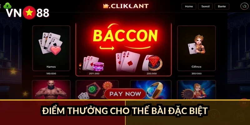 Mậu binh xếp bài chiến thuật VN88: cách chia 3 chi không bị thúc 2 Điểm thưởng cho thế bài đặc biệt
